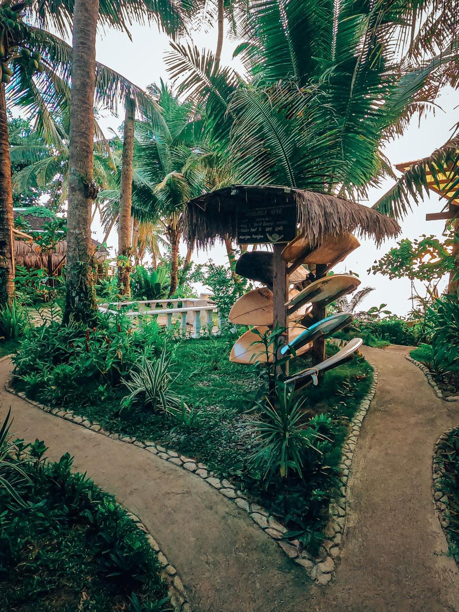 Shakabrah'S Beachfront Kubo Генерал-Луна Экстерьер фото
